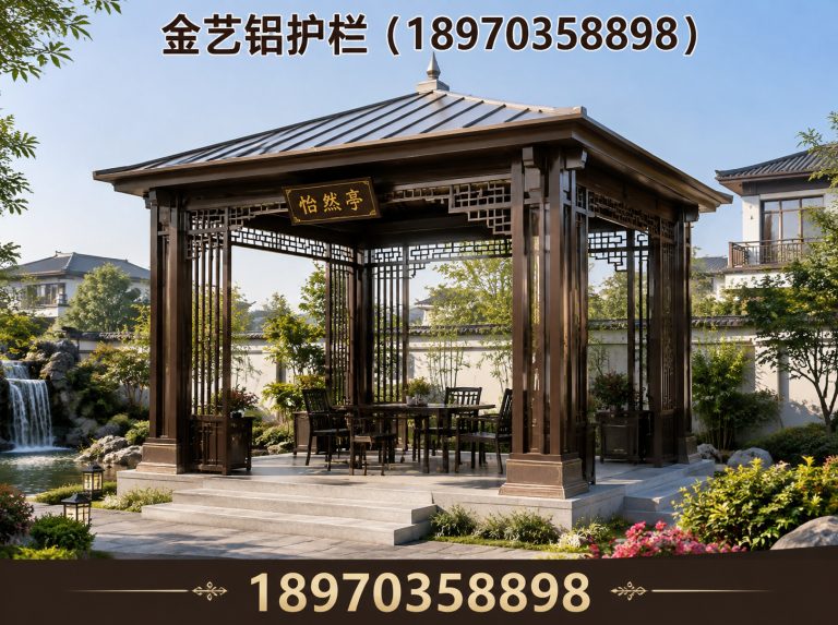 上饶铝合金护栏展示图