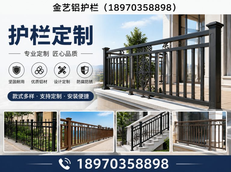 上饶金艺铝护栏展示图